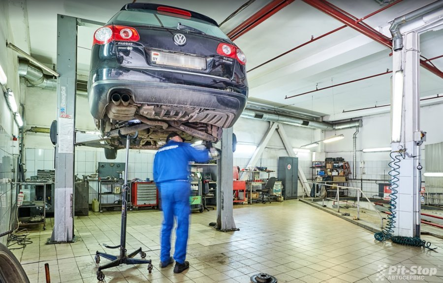 Ремонт подвески Volkswagen. Фото 1
